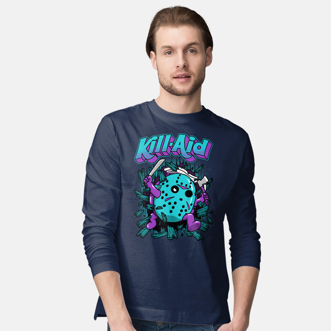 Kill-Aid Purple-Mens-Long Sleeved-Tee-pigboom