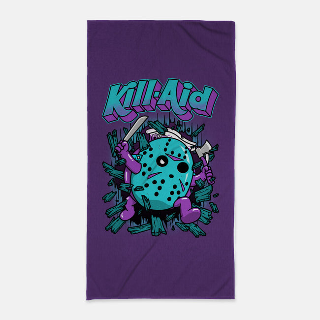 Kill-Aid Purple-None-Beach-Towel-pigboom