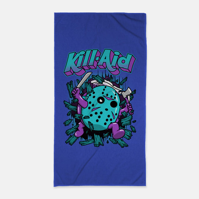 Kill-Aid Purple-None-Beach-Towel-pigboom