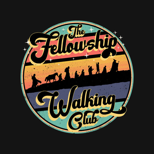 The Fellowship Walking Club-Womens-Basic-Tee-rocketman_art