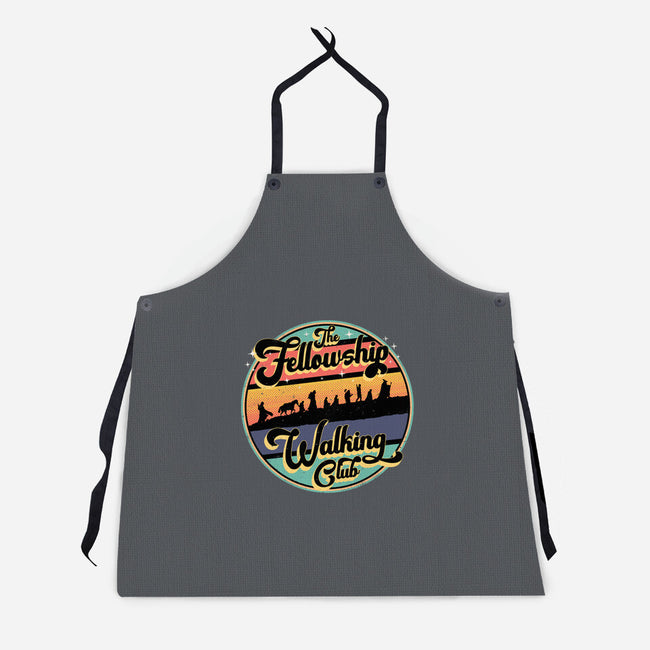 The Fellowship Walking Club-Unisex-Kitchen-Apron-rocketman_art