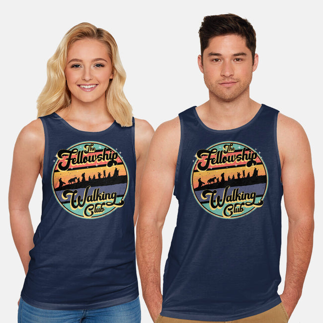 The Fellowship Walking Club-Unisex-Basic-Tank-rocketman_art