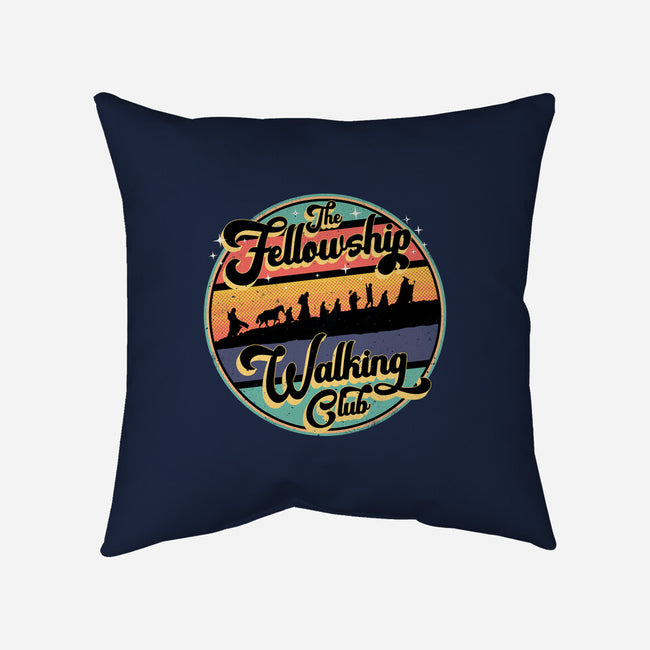 The Fellowship Walking Club-None-Non-Removable Cover w Insert-Throw Pillow-rocketman_art