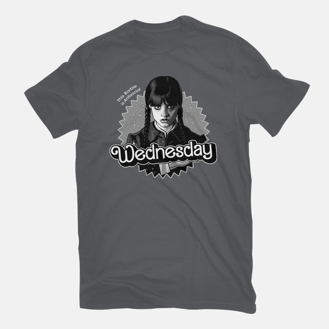 Antisocial Doll-Womens-Fitted-Tee-daobiwan