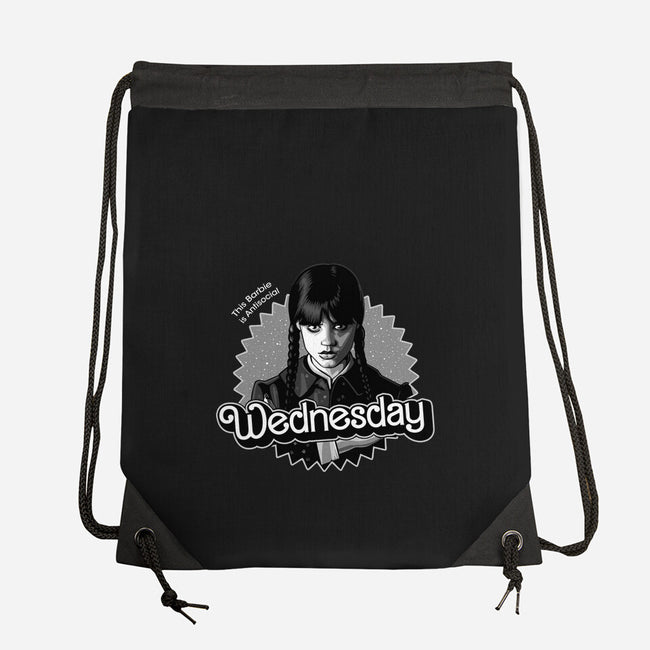 Antisocial Doll-None-Drawstring-Bag-daobiwan