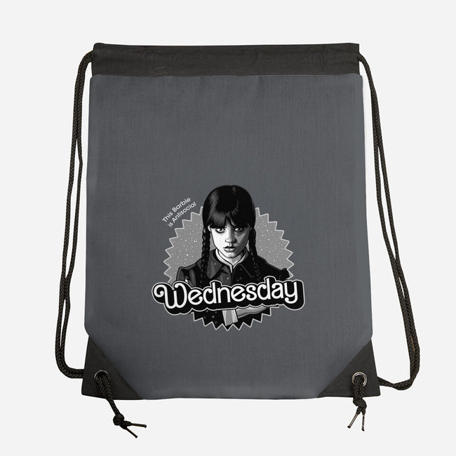 Antisocial Doll-None-Drawstring-Bag-daobiwan