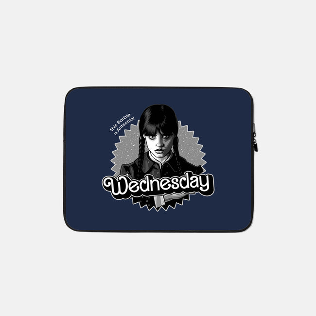 Antisocial Doll-None-Zippered-Laptop Sleeve-daobiwan