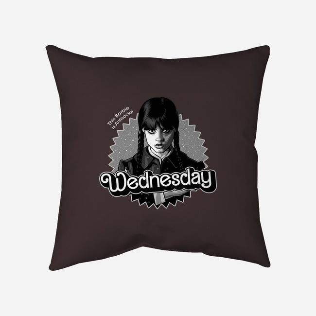 Antisocial Doll-None-Removable Cover-Throw Pillow-daobiwan