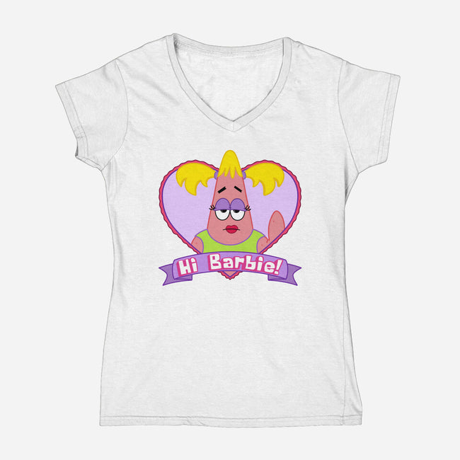 Hi Patrick-Womens-V-Neck-Tee-Alexhefe