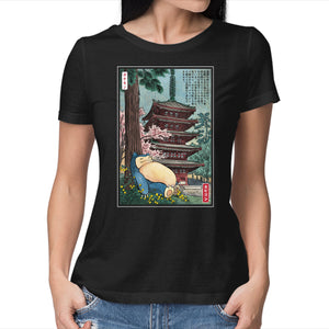 Taking A Nap In Japan