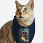 Taking A Nap In Japan-Cat-Bandana-Pet Collar-DrMonekers