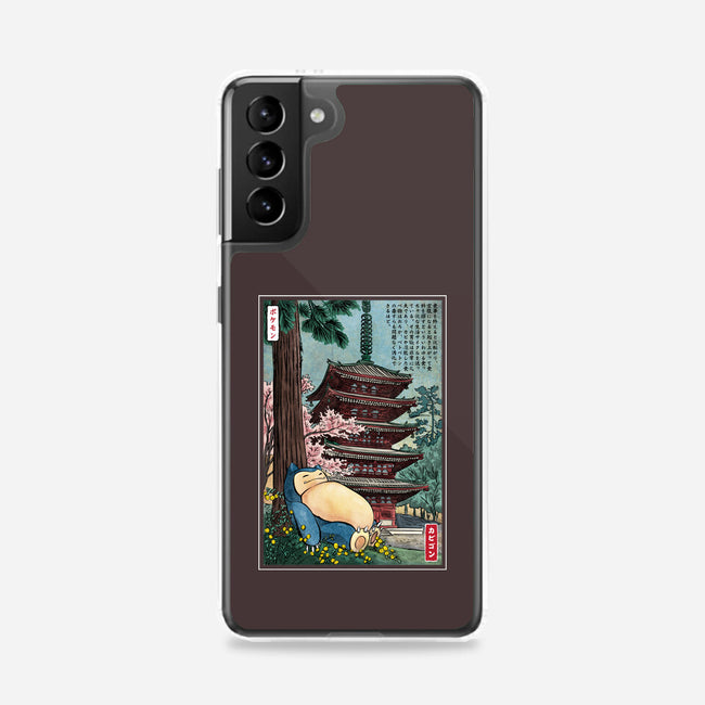 Taking A Nap In Japan-Samsung-Snap-Phone Case-DrMonekers