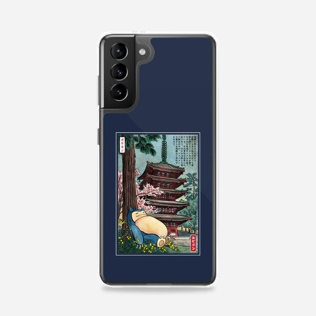 Taking A Nap In Japan-Samsung-Snap-Phone Case-DrMonekers