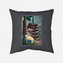 Taking A Nap In Japan-None-Removable Cover-Throw Pillow-DrMonekers