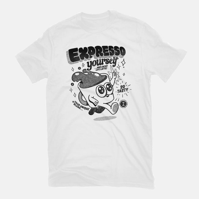 Expresso Yourself-Womens-Fitted-Tee-ilustrata
