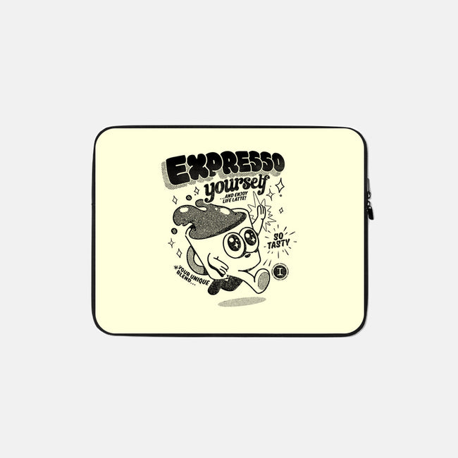 Expresso Yourself-None-Zippered-Laptop Sleeve-ilustrata