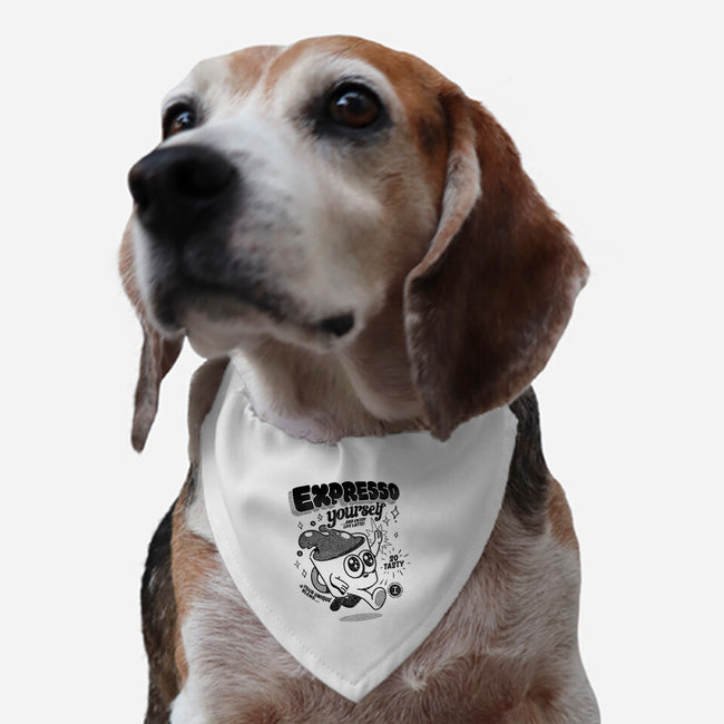 Expresso Yourself-Dog-Adjustable-Pet Collar-ilustrata