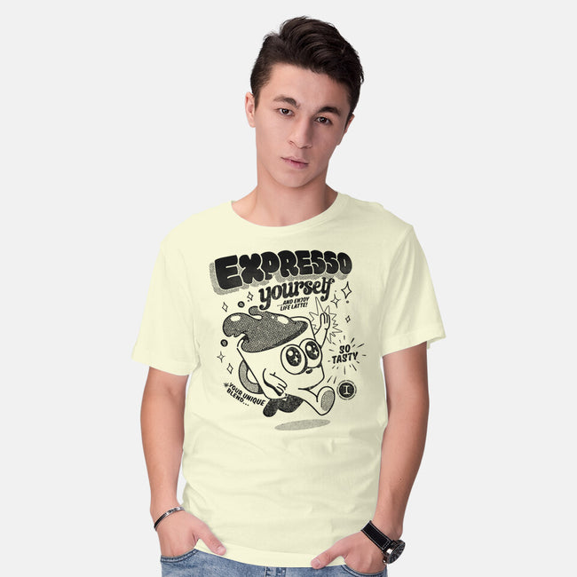 Expresso Yourself-Mens-Basic-Tee-ilustrata