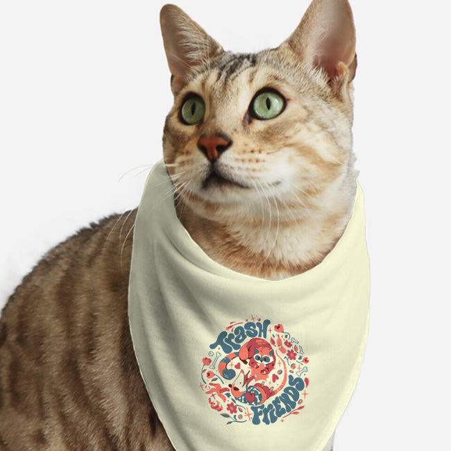 Trash Friends-Cat-Bandana-Pet Collar-Estudio Horta