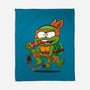 Pizza Turtle Boy-None-Fleece-Blanket-MaxoArt