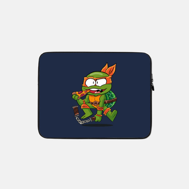 Pizza Turtle Boy-None-Zippered-Laptop Sleeve-MaxoArt