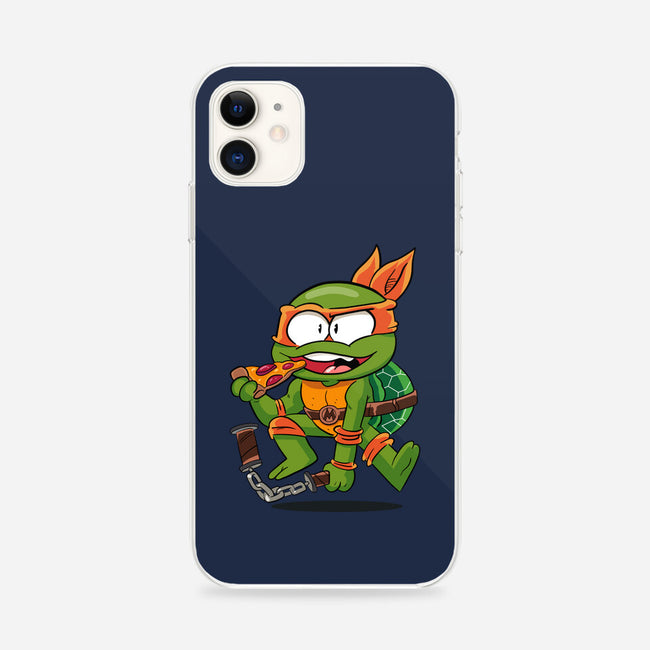 Pizza Turtle Boy-iPhone-Snap-Phone Case-MaxoArt
