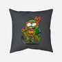 Pizza Turtle Boy-None-Removable Cover-Throw Pillow-MaxoArt