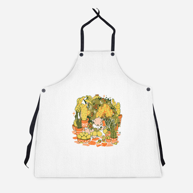 Plants And Chill-Unisex-Kitchen-Apron-Estudio Horta