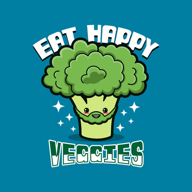 Eat Happy Veggies-Unisex-Kitchen-Apron-Boggs Nicolas