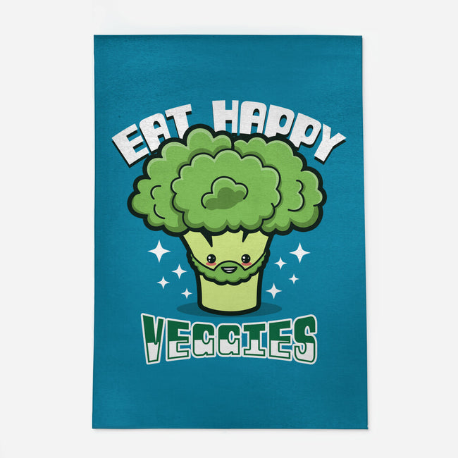 Eat Happy Veggies-None-Outdoor-Rug-Boggs Nicolas