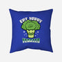 Eat Happy Veggies-None-Removable Cover-Throw Pillow-Boggs Nicolas