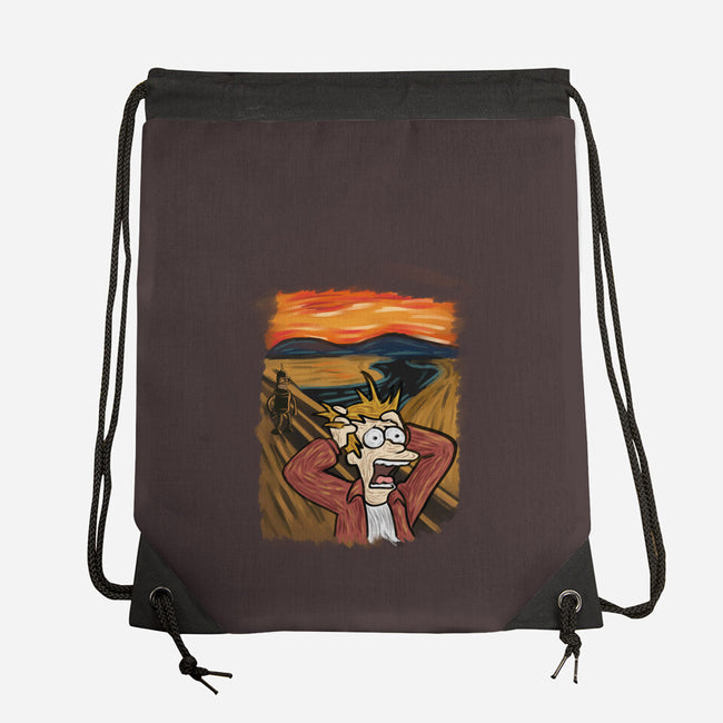 Wrong Time-None-Drawstring-Bag-nickzzarto