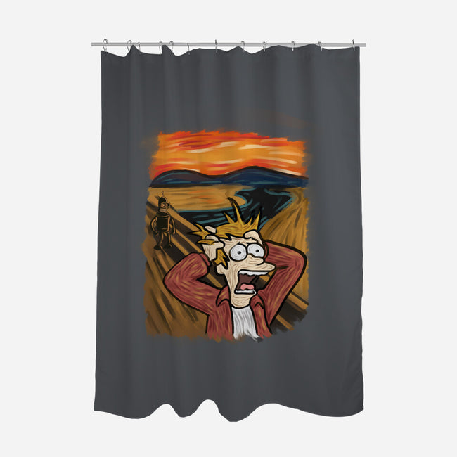 Wrong Time-None-Polyester-Shower Curtain-nickzzarto