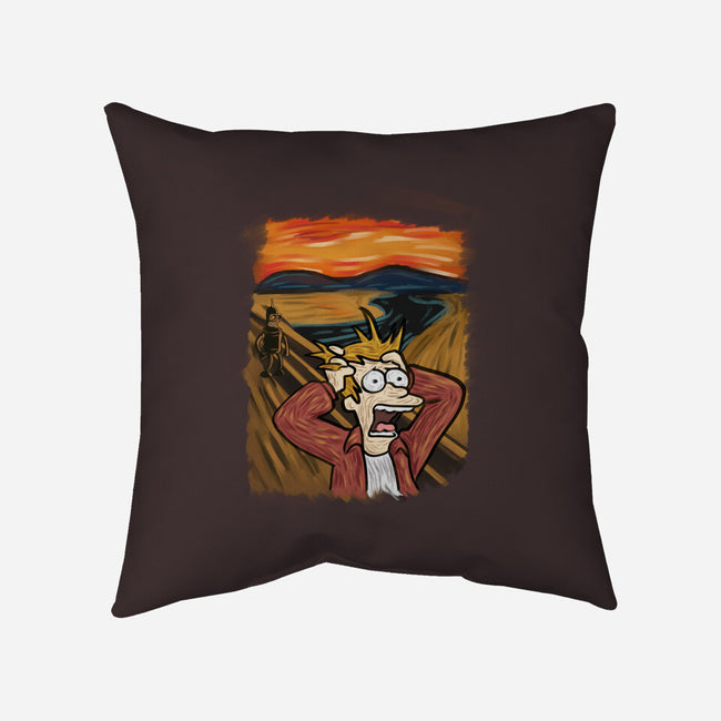 Wrong Time-None-Non-Removable Cover w Insert-Throw Pillow-nickzzarto