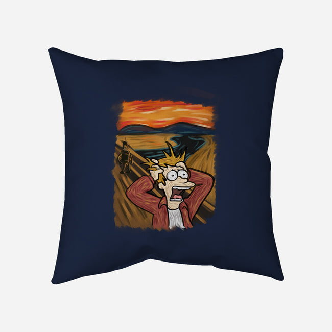 Wrong Time-None-Removable Cover-Throw Pillow-nickzzarto