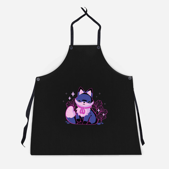 Mystical Fox-Unisex-Kitchen-Apron-xMorfina