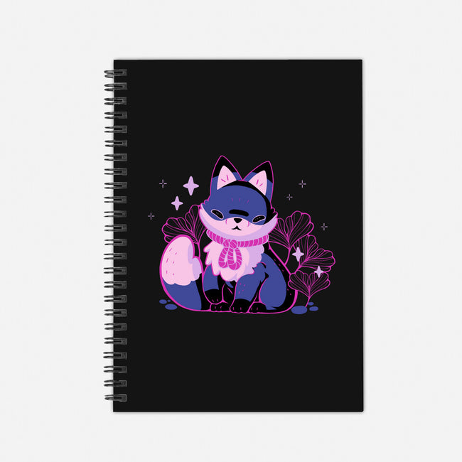 Mystical Fox-None-Dot Grid-Notebook-xMorfina