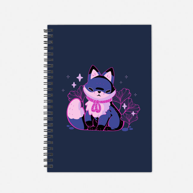 Mystical Fox-None-Dot Grid-Notebook-xMorfina