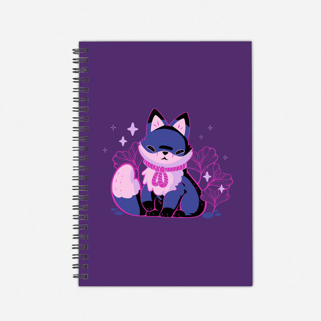 Mystical Fox-None-Dot Grid-Notebook-xMorfina