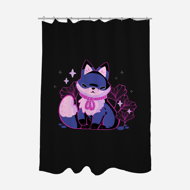 Mystical Fox-None-Polyester-Shower Curtain-xMorfina