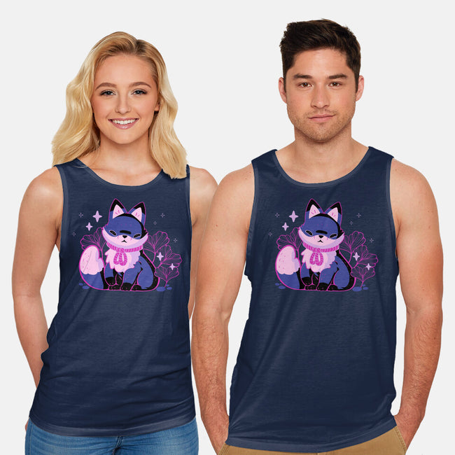 Mystical Fox-Unisex-Basic-Tank-xMorfina