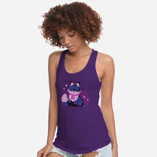 Mystical Fox-Womens-Racerback-Tank-xMorfina