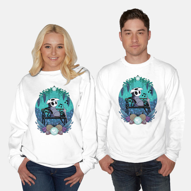 Calm Quirrel-Unisex-Crew Neck-Sweatshirt-Zaia Bloom