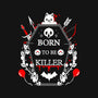 Born To Be Killer-Womens-Basic-Tee-Vallina84