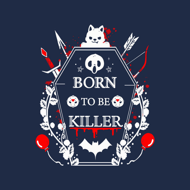 Born To Be Killer-Cat-Basic-Pet Tank-Vallina84