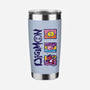 Digital Monsters-None-Stainless Steel Tumbler-Drinkware-dalethesk8er