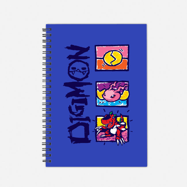 Digital Monsters-None-Dot Grid-Notebook-dalethesk8er