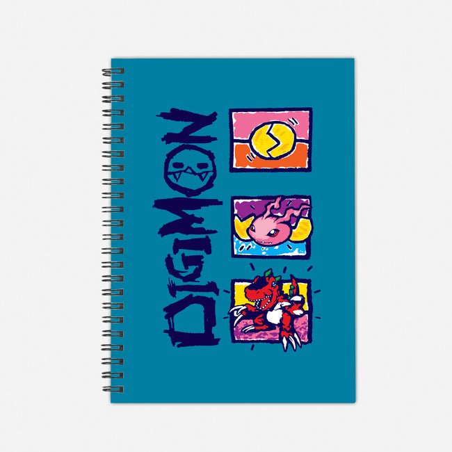 Digital Monsters-None-Dot Grid-Notebook-dalethesk8er