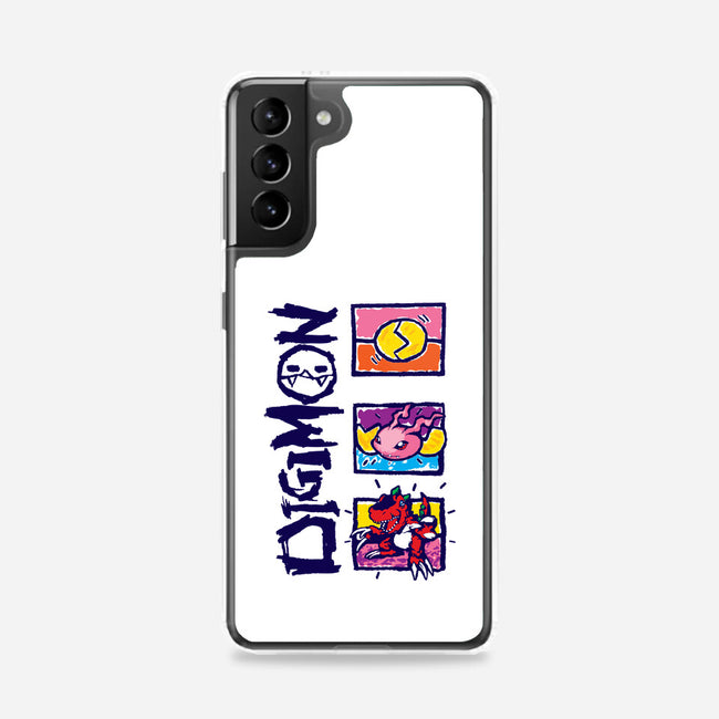 Digital Monsters-Samsung-Snap-Phone Case-dalethesk8er