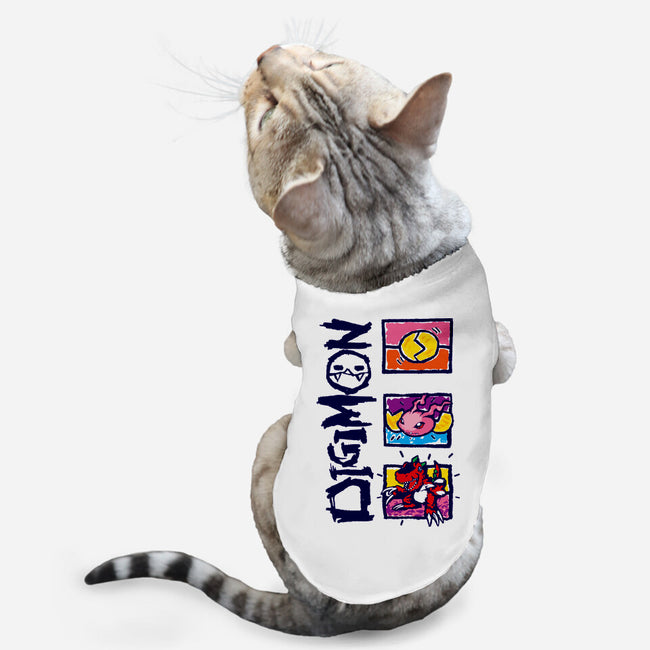 Digital Monsters-Cat-Basic-Pet Tank-dalethesk8er